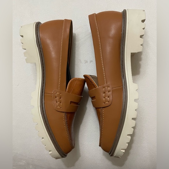 New Journee Collection Kenly Penny Loafers Slip On Shoes Brown Size 6.5 - Picture 6 of 11